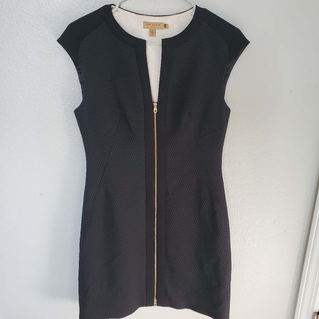 Ted Baker Zipper Front Dress